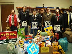 Quineboag Lodge Food Drive